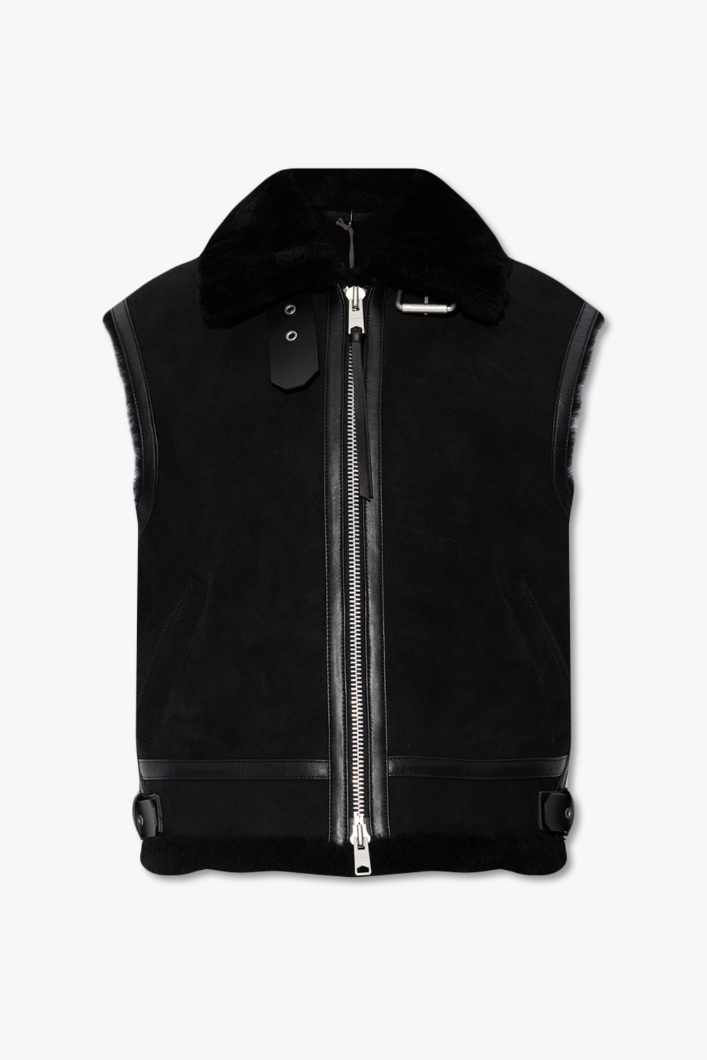 AllSaints ‘Tova’ leather vest Women's Clothing Vitkac